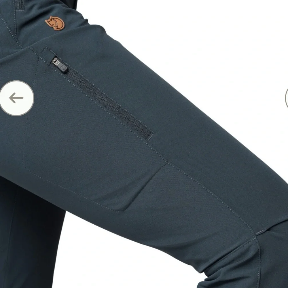 Fjallraven Abisko Winter Stretch Pants in Dark Navy US 6 - Picture 3 of 9